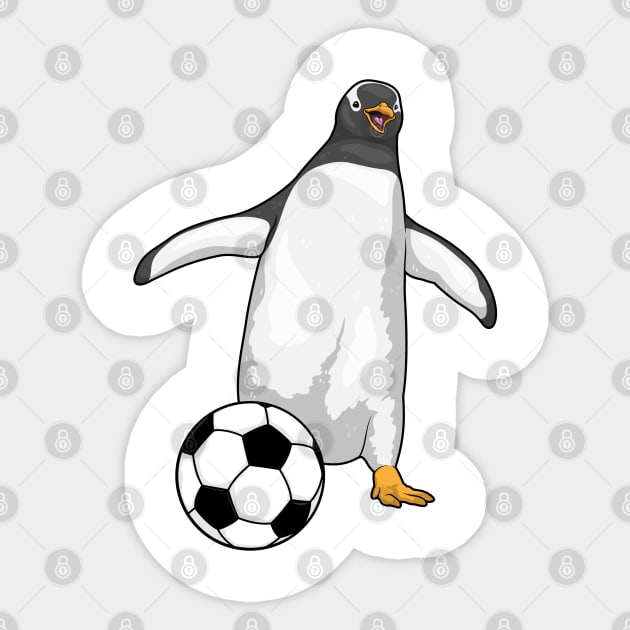 Penguin Soccer player Soccer Sticker by Markus Schnabel